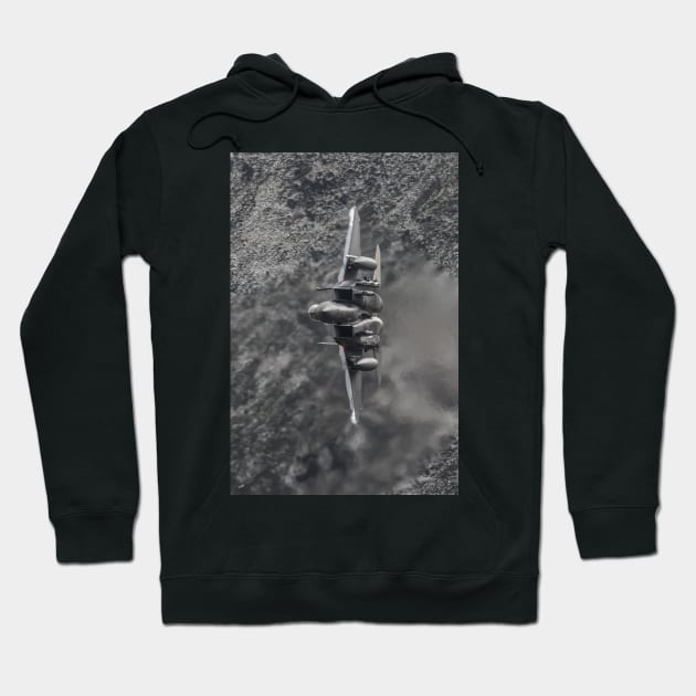 F15 Mach loop Hoodie by aviationart